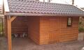 Tuinschuur op maat in lariks- of douglashout (foto 2)